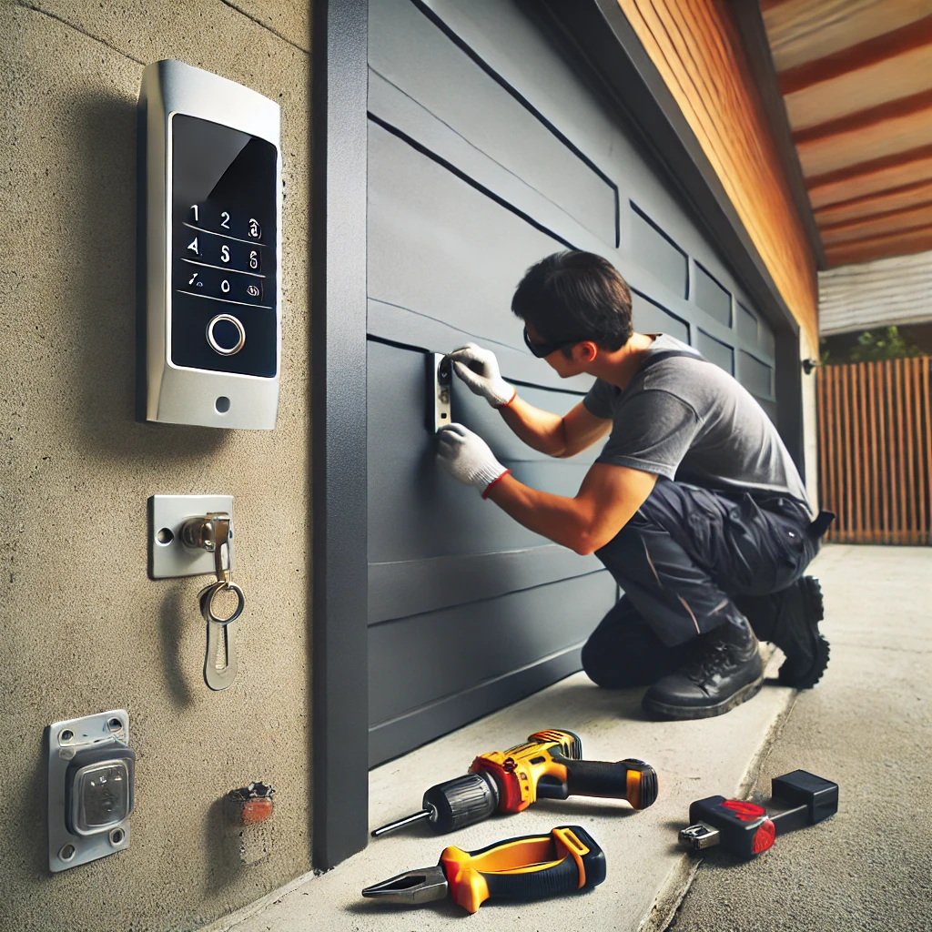 Installing a Garage Door Keypad